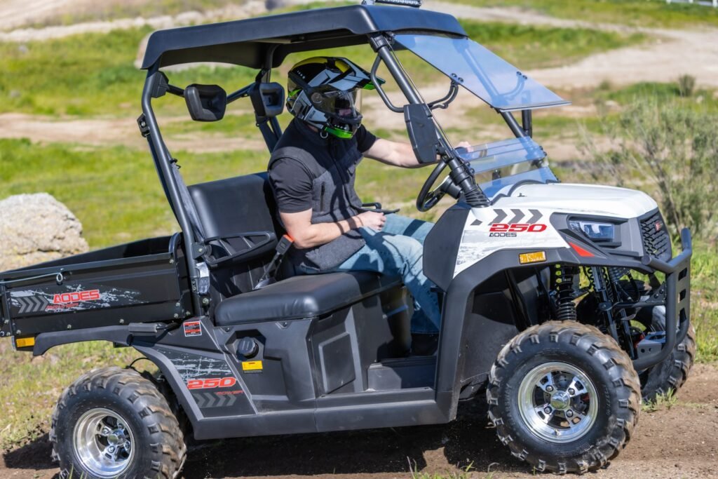 AODES TrailCross 400 rear axle and drivetrain