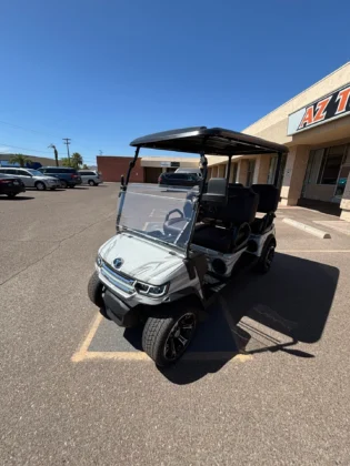 Custom-wrapped 2026 Tara Summit Air 4 Road lithium golf cart, stock 1338