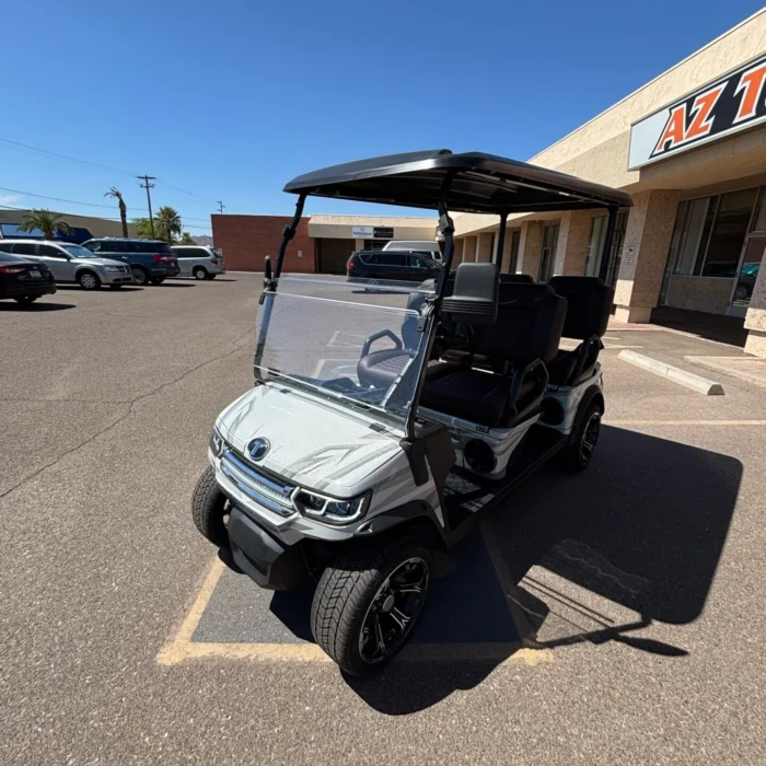 Custom-wrapped 2026 Tara Summit Air 4 Road lithium golf cart, stock 1338