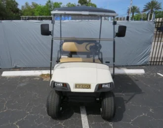 2003 E-Z-GO TXT gas four-passenger golf cart VIN 1597947