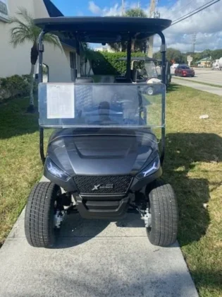 2024 MadJax X-Series two-passenger non-lifted lithium golf cart