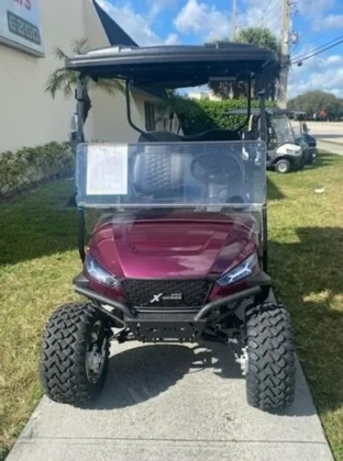 2024 MadJax X-Series lifted four-passenger lithium golf cart VIN 2429ST204S000135