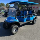 2023 Aetric A60L Carib Blue six-seat 160Ah lithium LSV