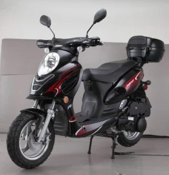 Vitacci Challenger 49cc Scooter, 4-Stroke, Single Cylinder, Air-Forced Cooling