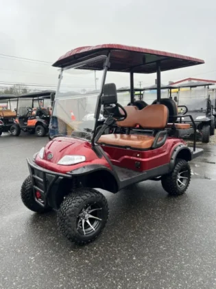 2024 Elite Alset EV4L Merlot Burgundy 48V LSV