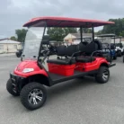 2024 Elite Alset EV6L Fire Red six-passenger LSV