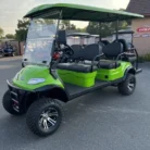 2023 Elite Alset EV6L Margarita Green six-passenger 48V LSV