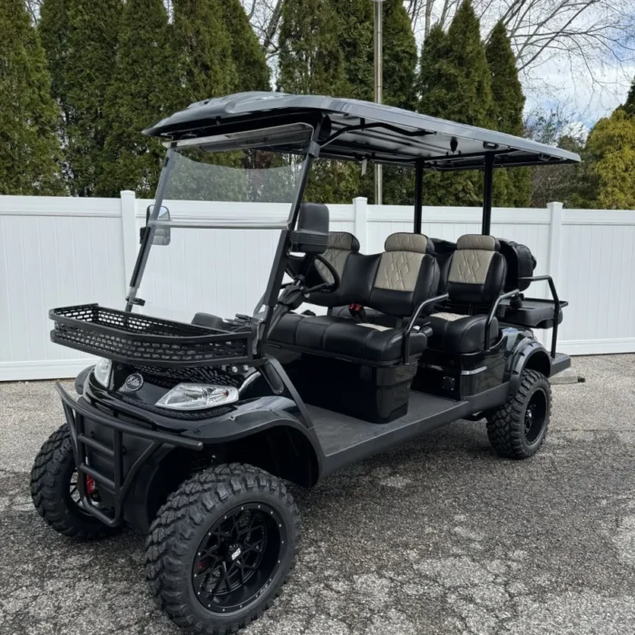 EA6LVBMCLLSBSW-001-IMG_5054.webp 2023 Elite Alset EV6L Vanta Black Loaded six-passenger lithium LSV