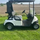2025 E-Z-GO Freedom RXV 2+2 EX1 golf cart in Ivory