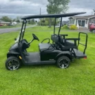 2025 E-Z-GO Valor 4 Electric golf cart in Black, stock 5913806