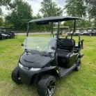 2025 E-Z-GO Valor 4 Electric golf cart in Black, stock 5913807