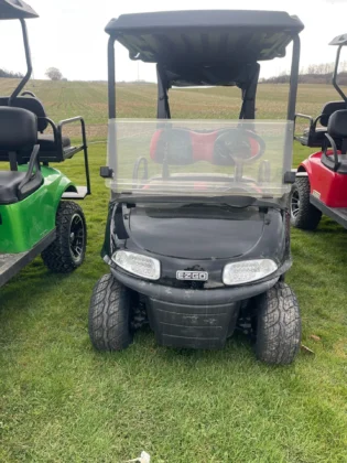 2021 E-Z-GO RXV Gas golf cart in Black, stock 5581444