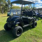 2017 E-Z-GO TXT Electric golf cart in Black, stock 3246723