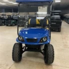 2016 E-Z-GO TXT Electric golf cart in Electric Blue, stock 3197070