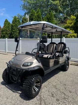 2021 ICON i60L 48V LSV in Champagne Metallic