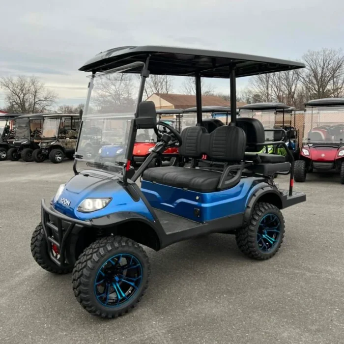 2022 ICON i40L Blue Black Fade 48V LSV