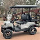 2025 Denago Nomad XL lifted lithium golf cart in Grey