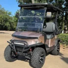 2025 Denago Nomad XL Champagne lifted lithium golf cart