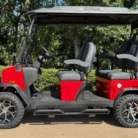 2025 Denago Rover XL Scarlet lifted lithium golf cart serial 027242
