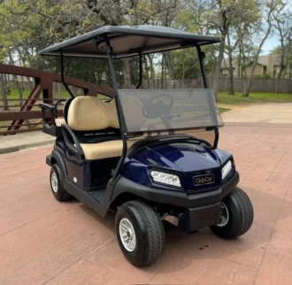 2019 Club Car Tempo Blue Onyx 105Ah lithium four-passenger golf cart