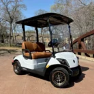2024 Yamaha Drive2 gas golf cart in White