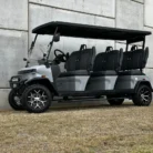 2025 Denago Rover XXL Grey 160Ah lithium six-passenger golf cart