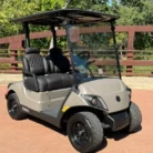 2024 Yamaha Drive2 Matte Titan PowerTech AC electric golf cart