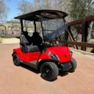 2024 Yamaha Drive2 gas golf cart in Red