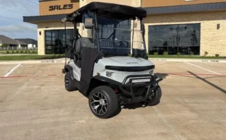 2026 Denago Nomad Plus Grey lithium golf cart VIN 7XABAAAAB6SA300714