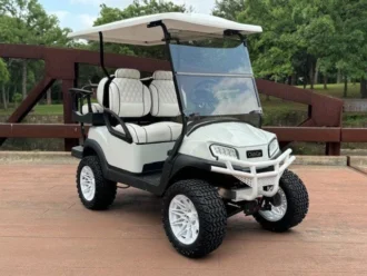 2020 Club Car Tempo White 105Ah lithium four-passenger golf cart