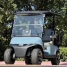 2026 E-Z-GO RXV Ocean Gray high-performance lithium golf cart VIN 5930177