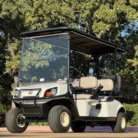 2026 Cushman Shuttle White lithium vehicle, exact trim and seating require verification