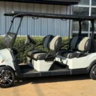 2025 Club Car Onward 4 Forward HP electric golf cart in White