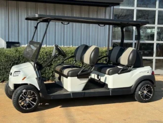 2025 Club Car Onward 4 Forward HP electric golf cart in White