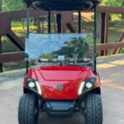 2026 Yamaha Drive2 Coral Red 105Ah lithium golf cart serial J5C-400364