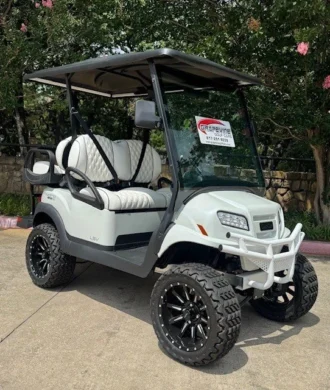 2026 Club Car Onward Lifted LSV White lithium vehicle VIN GL2601-706599