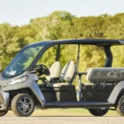 2025 Club Car CRU Magnesium Grey six-passenger electric LSV