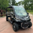 2025 Club Car CRU Black electric vehicle, battery and suspension configuration require verification