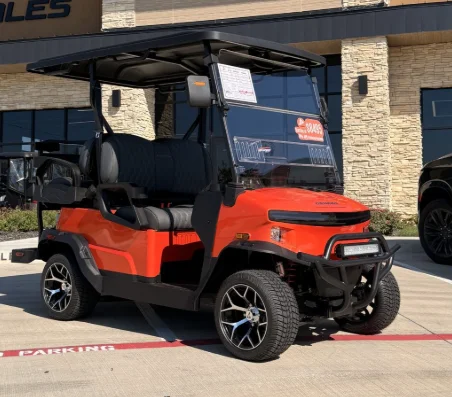 EMT-24004-001-4.webp 2026 Denago Nomad Plus Lava lithium golf cart VIN 7XBAAAAB0SA300840, lift configuration requires verification