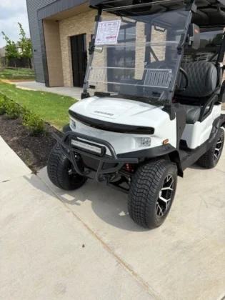 2026 Denago Nomad XL Plus White lifted lithium golf cart VIN 7XBABAAB6SA101708