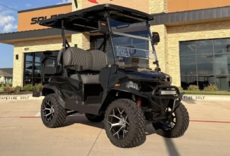 2026 Denago Nomad XL Plus Black lifted lithium golf cart VIN 7SBABAAB5SA101375