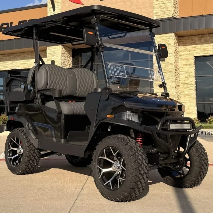 2026 Denago Nomad XL Plus Black lifted lithium golf cart VIN 7SBABAAB5SA101375
