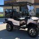 2026 Denago Nomad XL Plus Champagne lifted lithium golf cart VIN 7XBABAABXSA102585