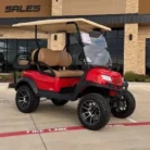 2026 Club Car Onward Lifted Rally Red electric golf cart serial DM2613-737712