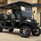2025 Club Car Onward Lifted gas golf cart in Black serial AW2508-638969
