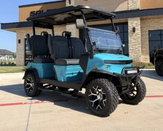 2026 Denago Rover XL Aqua lifted lithium golf cart VIN 7XBADADA25A000789