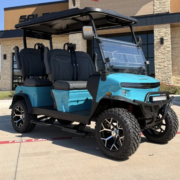 2026 Denago Rover XL Aqua lifted lithium golf cart VIN 7XBADADA25A000789