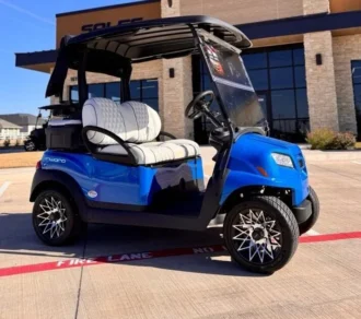 2026 Club Car Onward Brilliant Blue electric golf cart VIN TJ2601-706547