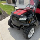 2024 Club Car Onward Black and Red gas golf cart VIN BS2440-599360