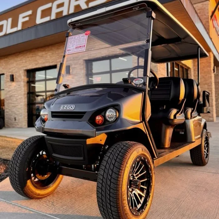 2025 E-Z-GO Express S6 ELiTE Metallic Charcoal lithium golf cart VIN 3659052